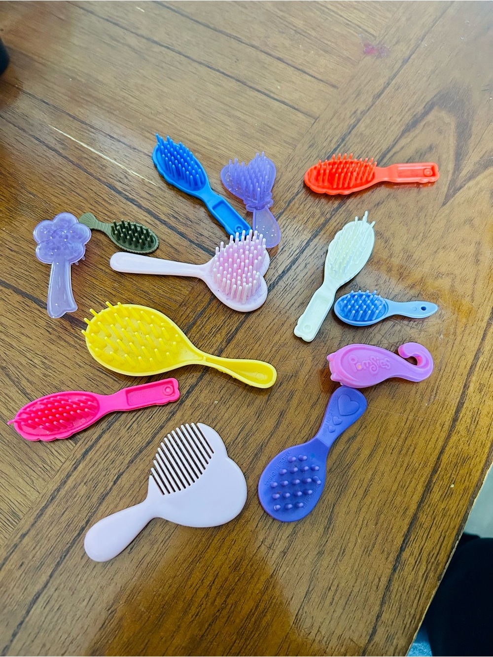 Lot of Mini Hair Brushes and combs